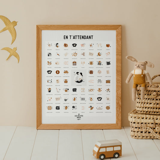 Affiche En t'attendant Peau Claire - visuel 1