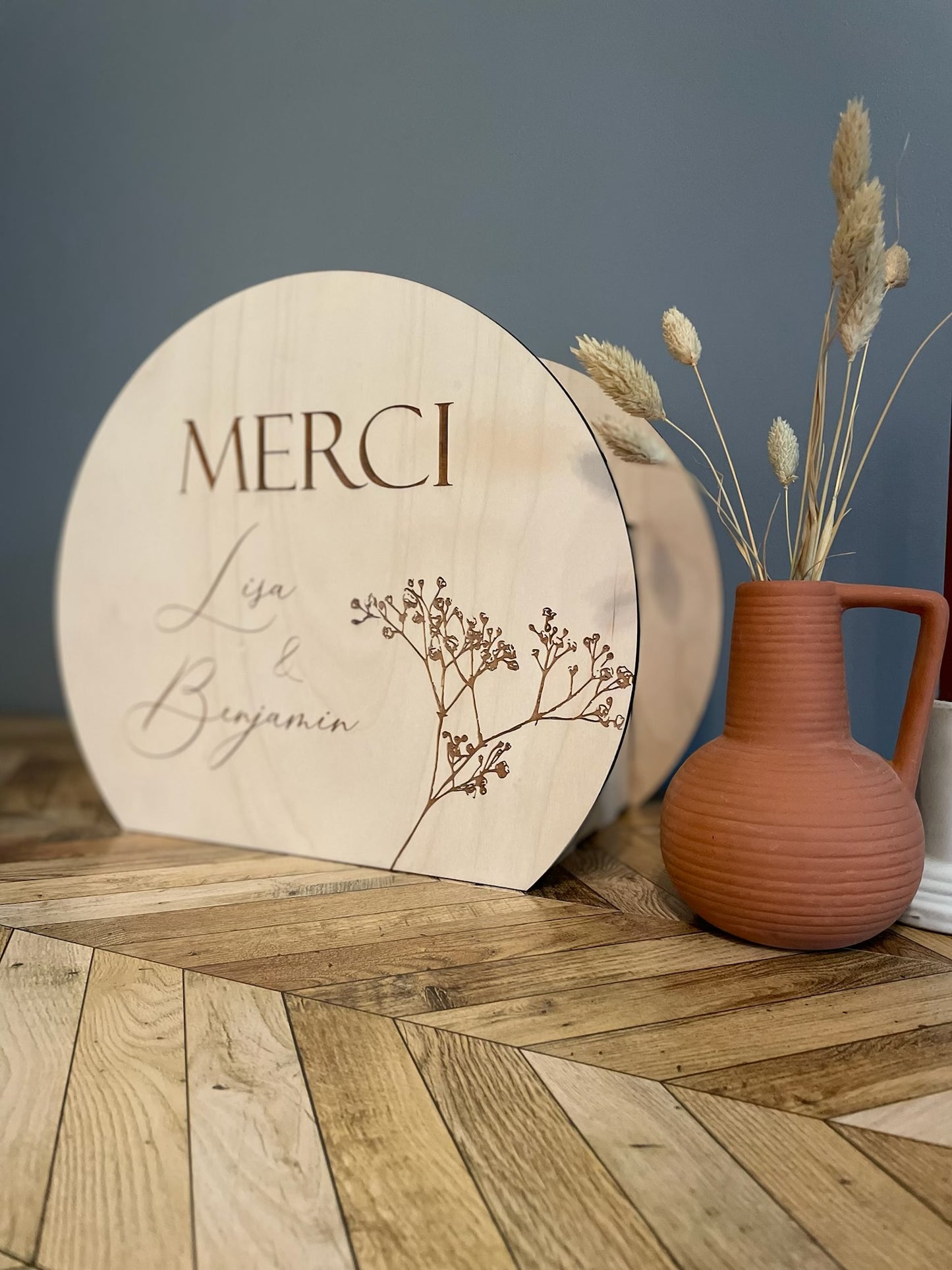 Urne en bois personnalisée | Mariage