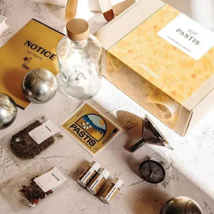 Kit DIY fabriquer son propre pastis - Les Raffineurs Les Raffineurs