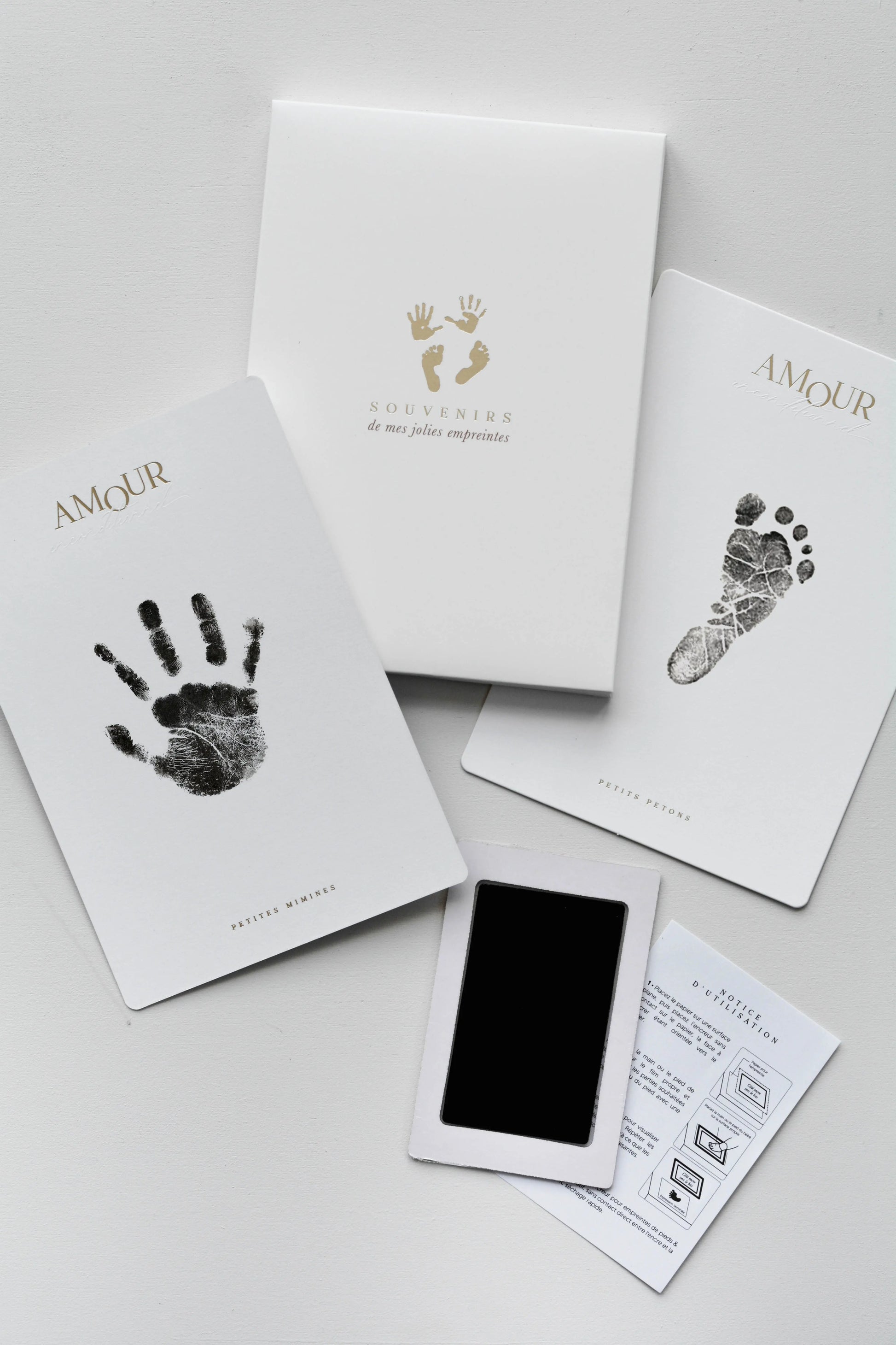 Kit de cartes empreintes pour bébé - ZAKUW ZAKUW