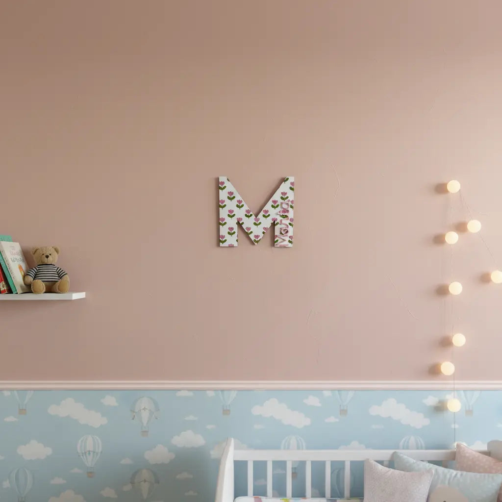 Lettre mural chambre enfant Atelier MFK