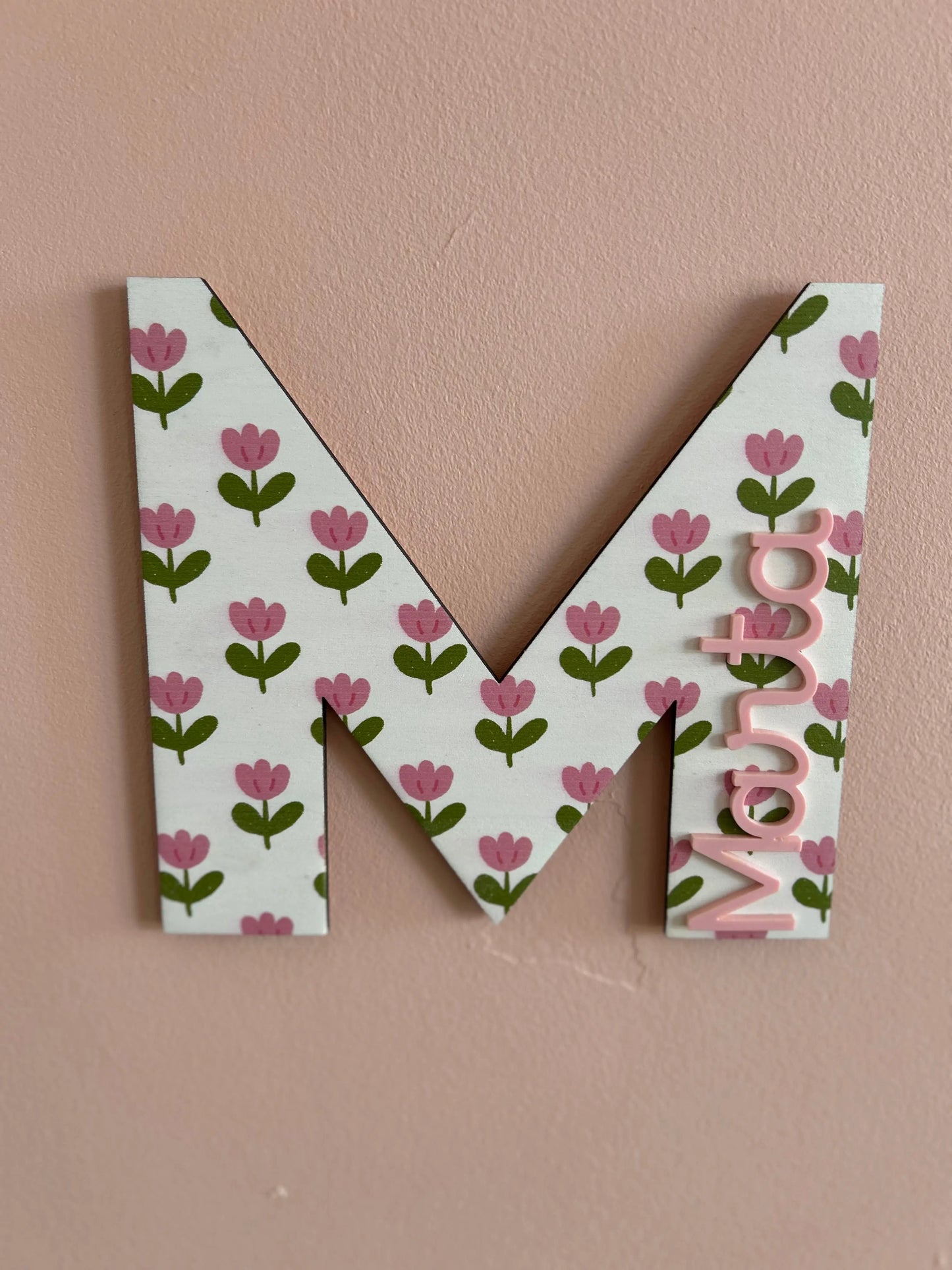 Lettre mural chambre enfant Atelier MFK