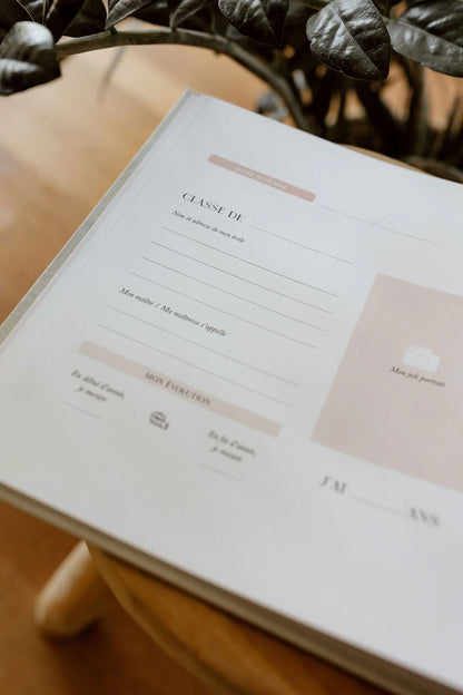 Livre Souvenirs d'école - Lin - ZAKUW ZAKUW