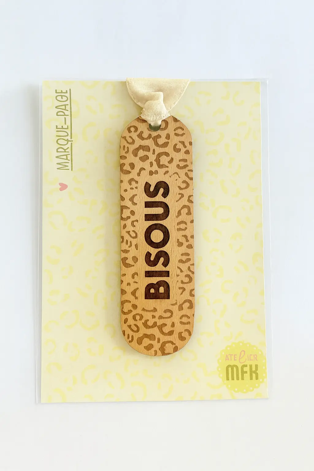 Marque page personnalisé - "Graou" Atelier MFK