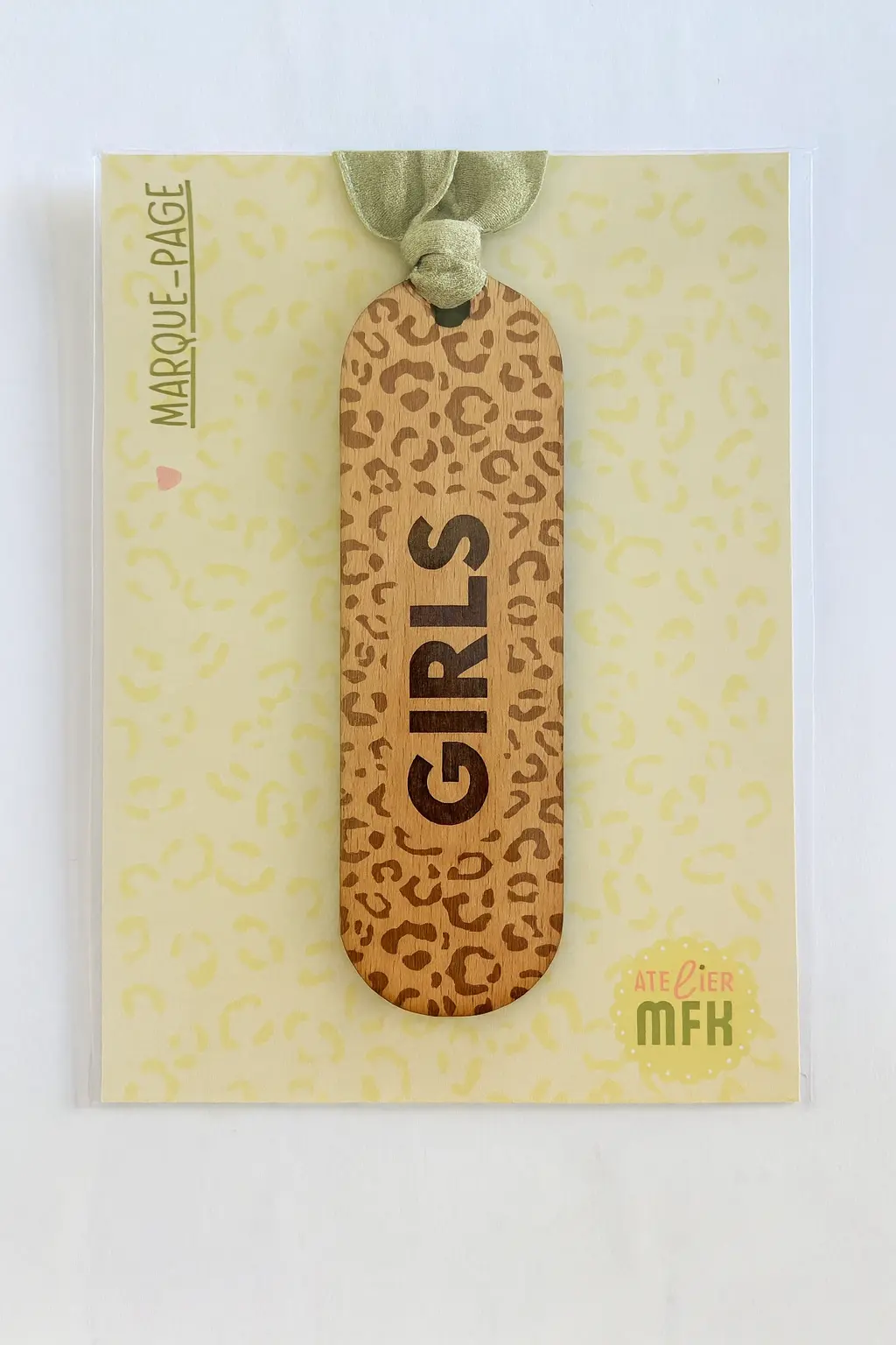 Marque page personnalisé - "Graou" Atelier MFK