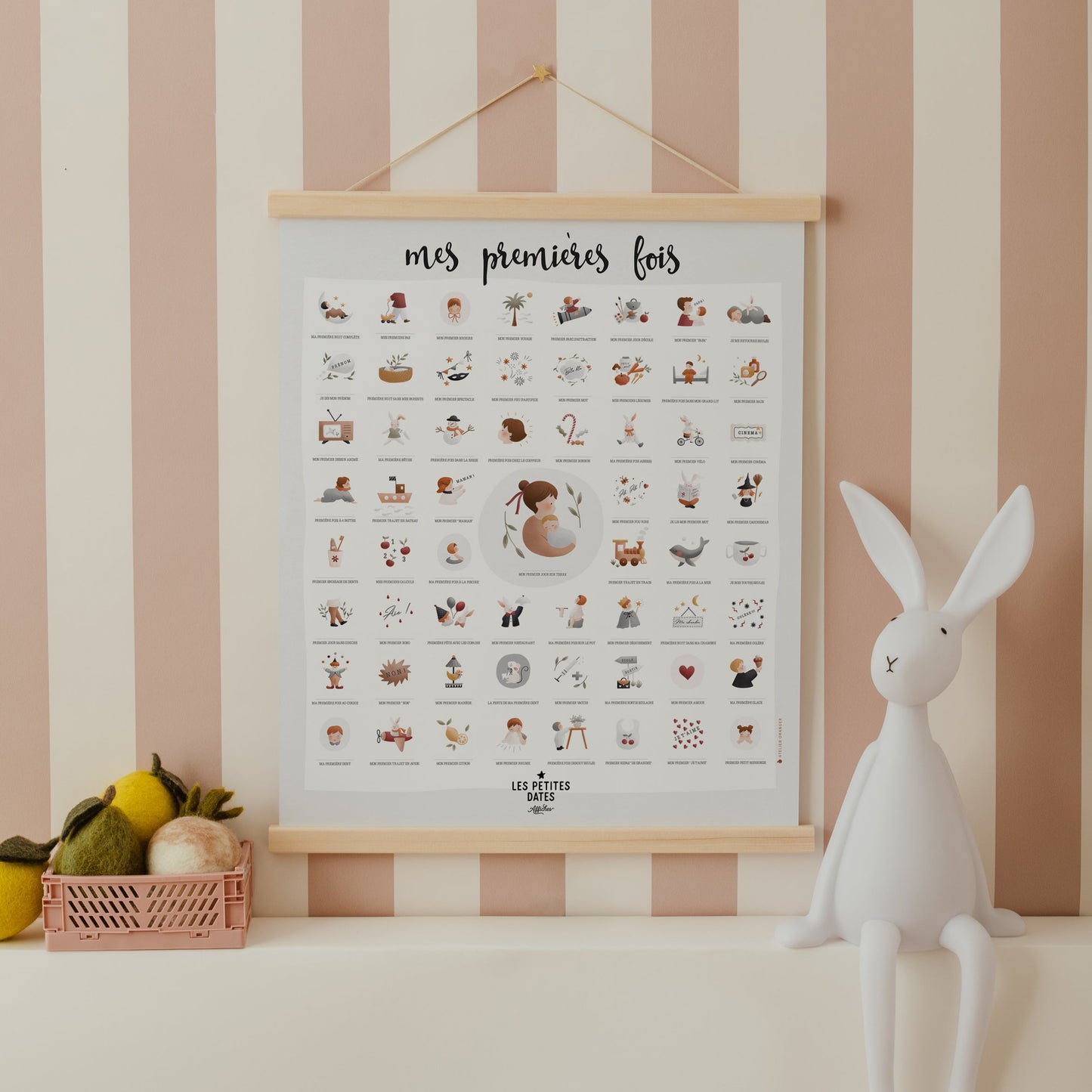 Affiche Mes Premières Fois Atelier Oranger - visuel 1