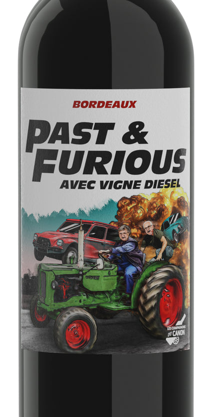 Vin Rouge Past and Furious - Les Compagnons du Canon - visuel 2