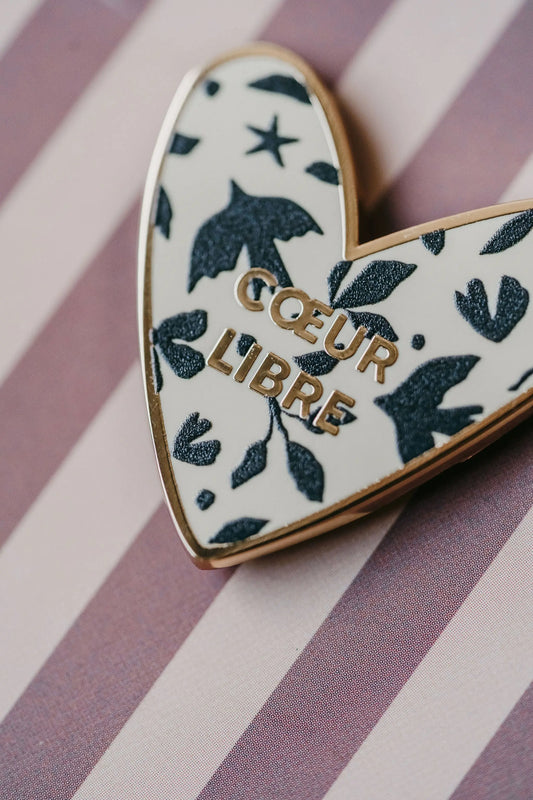 Pin's Cœur Libre - ZAKUW ZAKUW