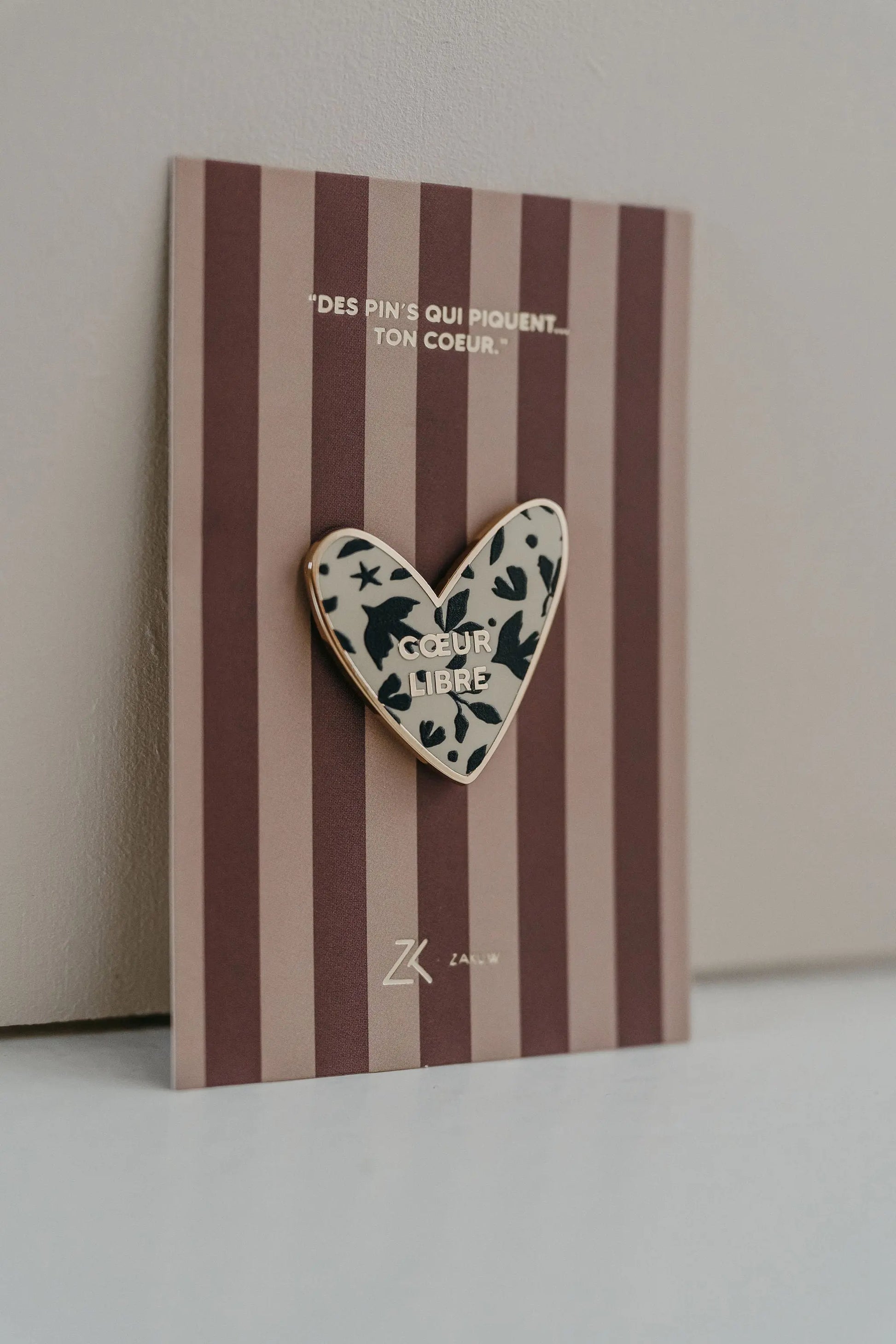 Pin's Cœur Libre - ZAKUW ZAKUW