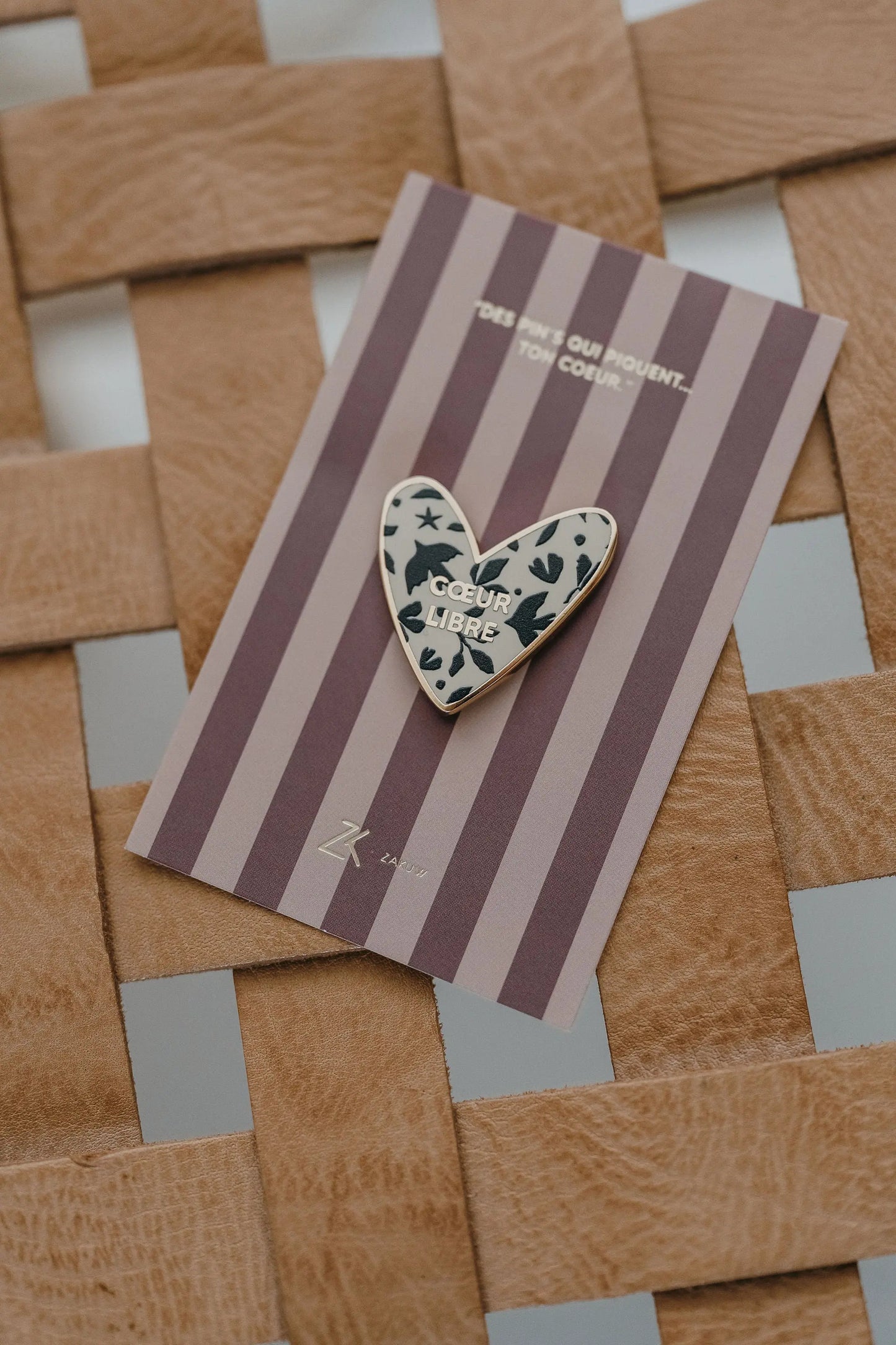 Pin's Cœur Libre - ZAKUW ZAKUW