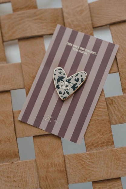 Pin's Cœur Libre - ZAKUW ZAKUW