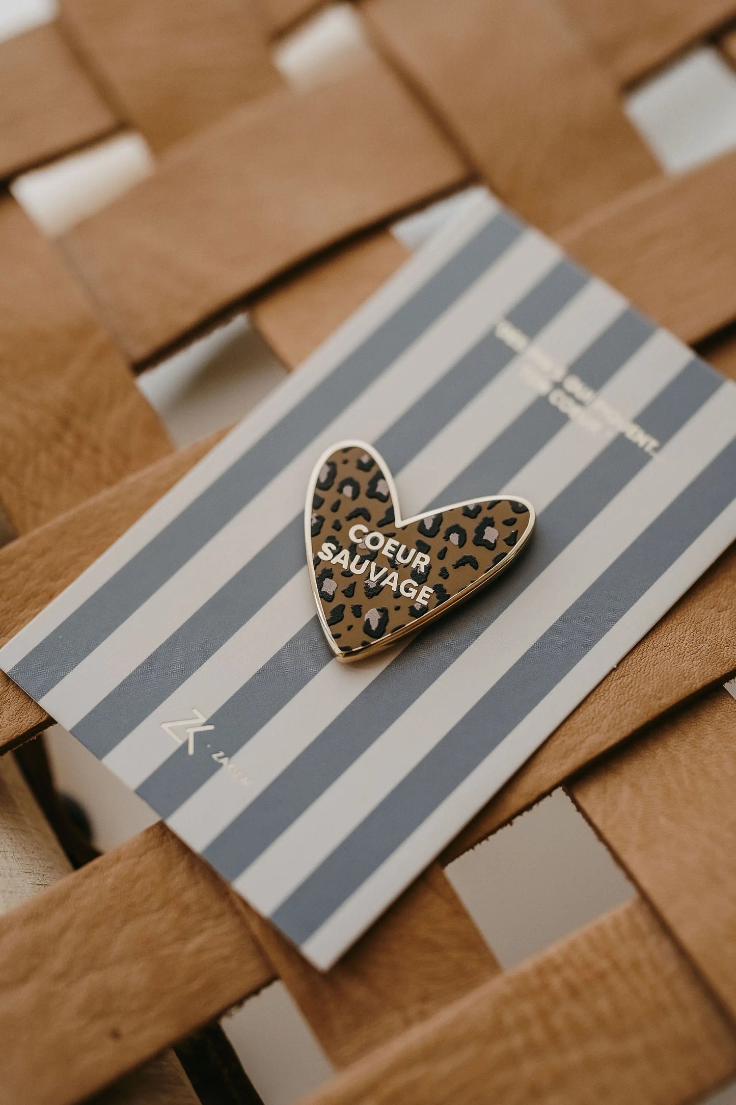 Pin's Cœur Sauvage - ZAKUW ZAKUW