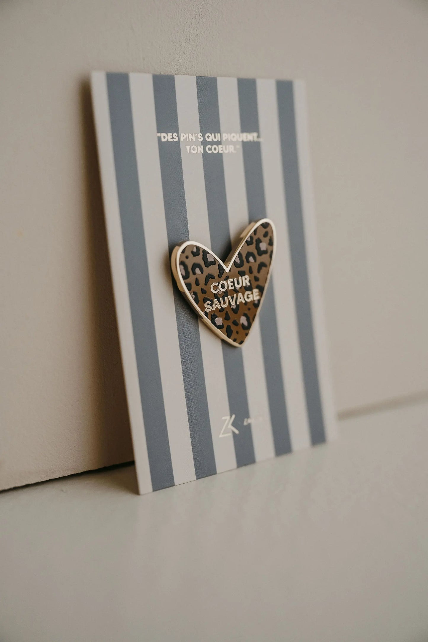 Pin's Cœur Sauvage - ZAKUW ZAKUW