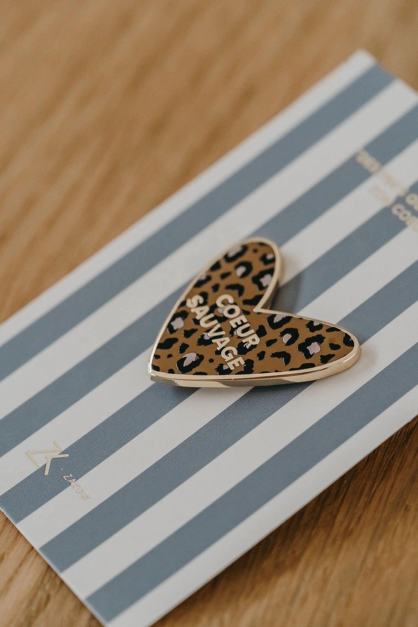 Pin's Cœur Sauvage - ZAKUW ZAKUW