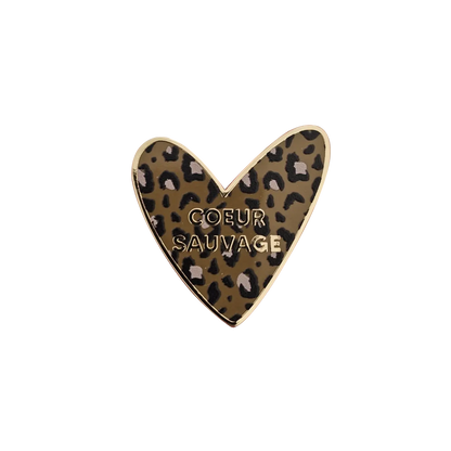 Pin's Cœur Sauvage - ZAKUW ZAKUW