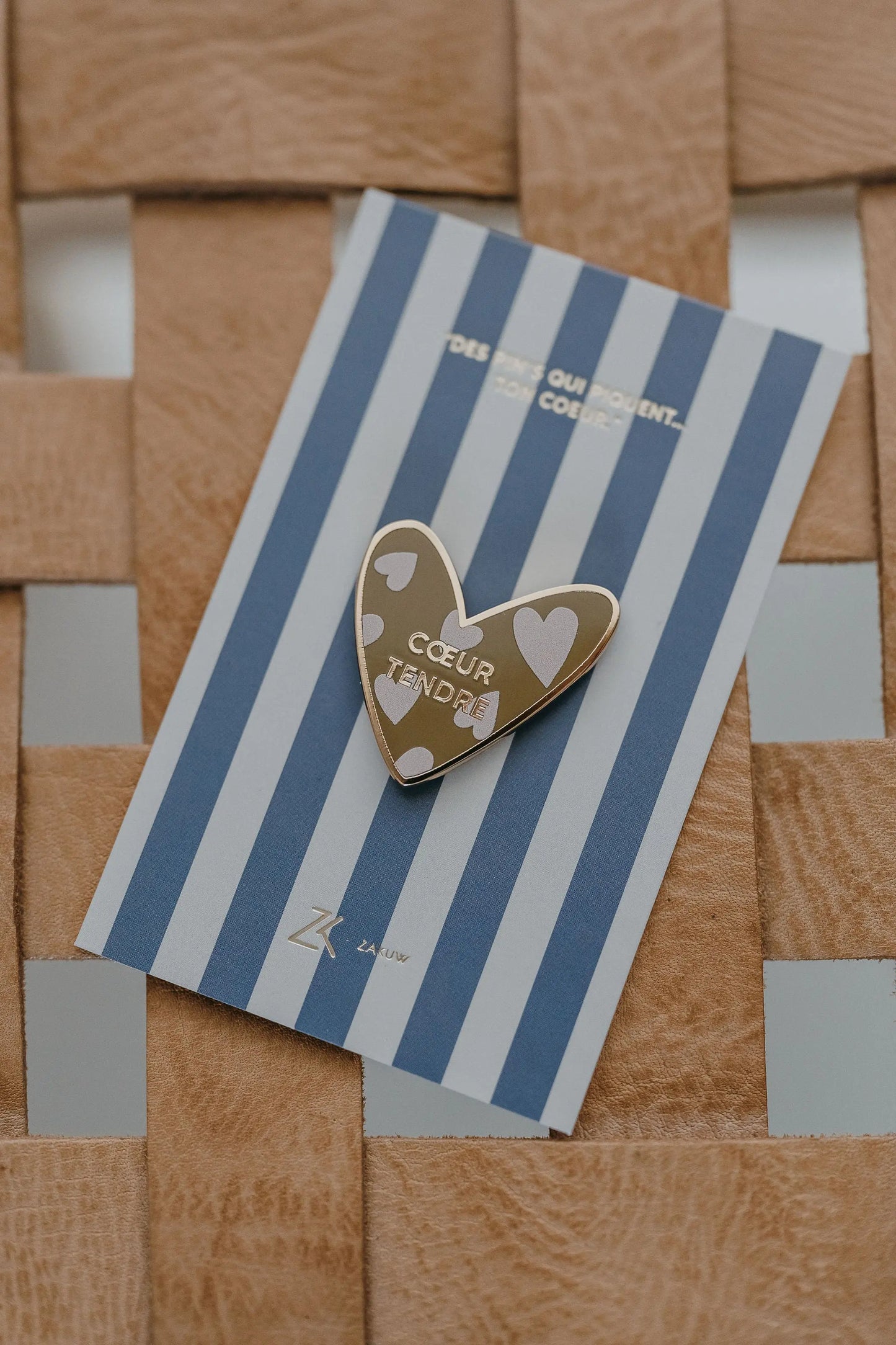 Pin's Cœur Tendre - ZAKUW ZAKUW