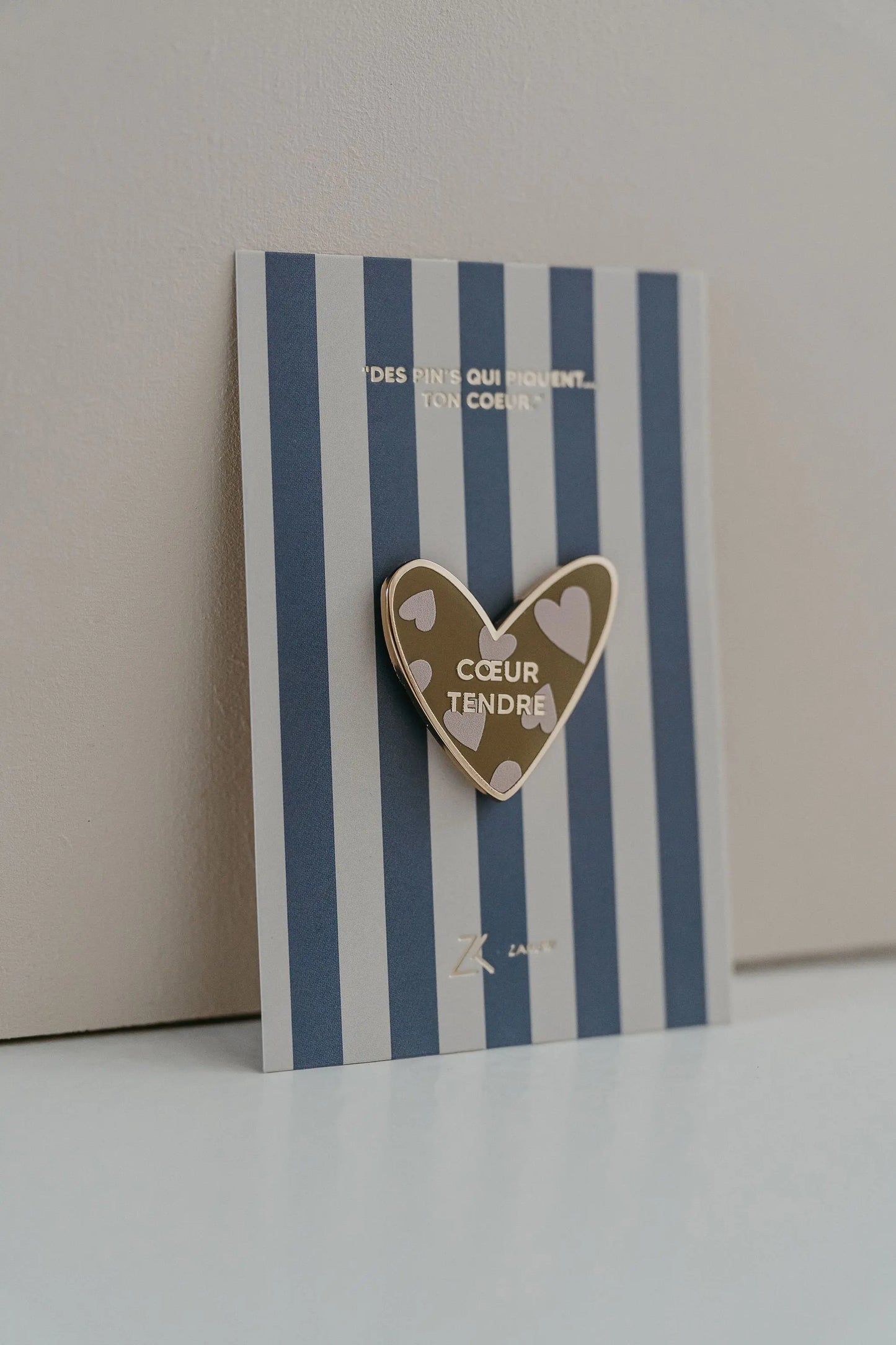 Pin's Cœur Tendre - ZAKUW ZAKUW