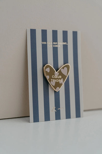 Pin's Cœur Tendre - ZAKUW ZAKUW