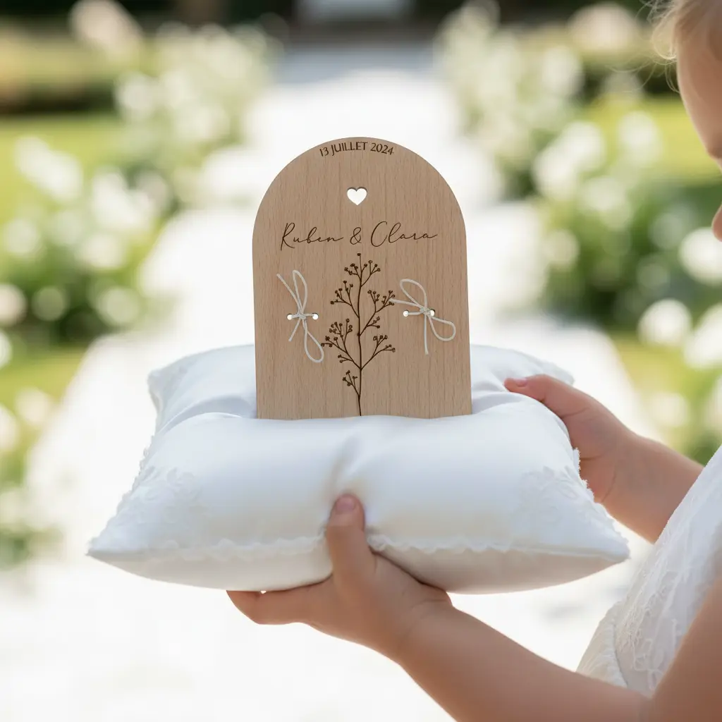 Porte alliances en bois personnalisable Atelier MFK