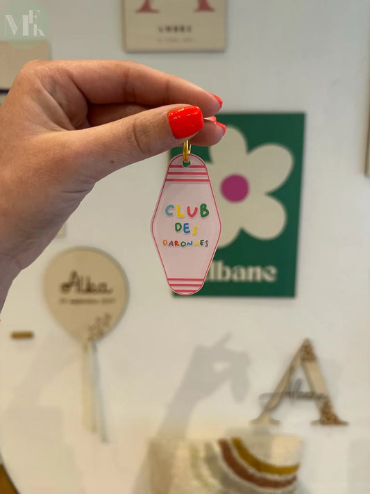Porte clés personnalisé Fête des Mères – Cadeau gravé bois Atelier MFK