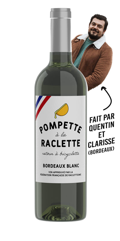 Vin Blanc Pompette à la Raclette Retour à Bicyclette - visuel 1