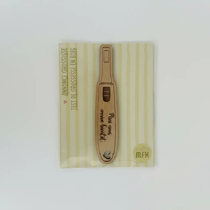 Test de grossesse, annonce grossesse personnalisé Atelier MFK