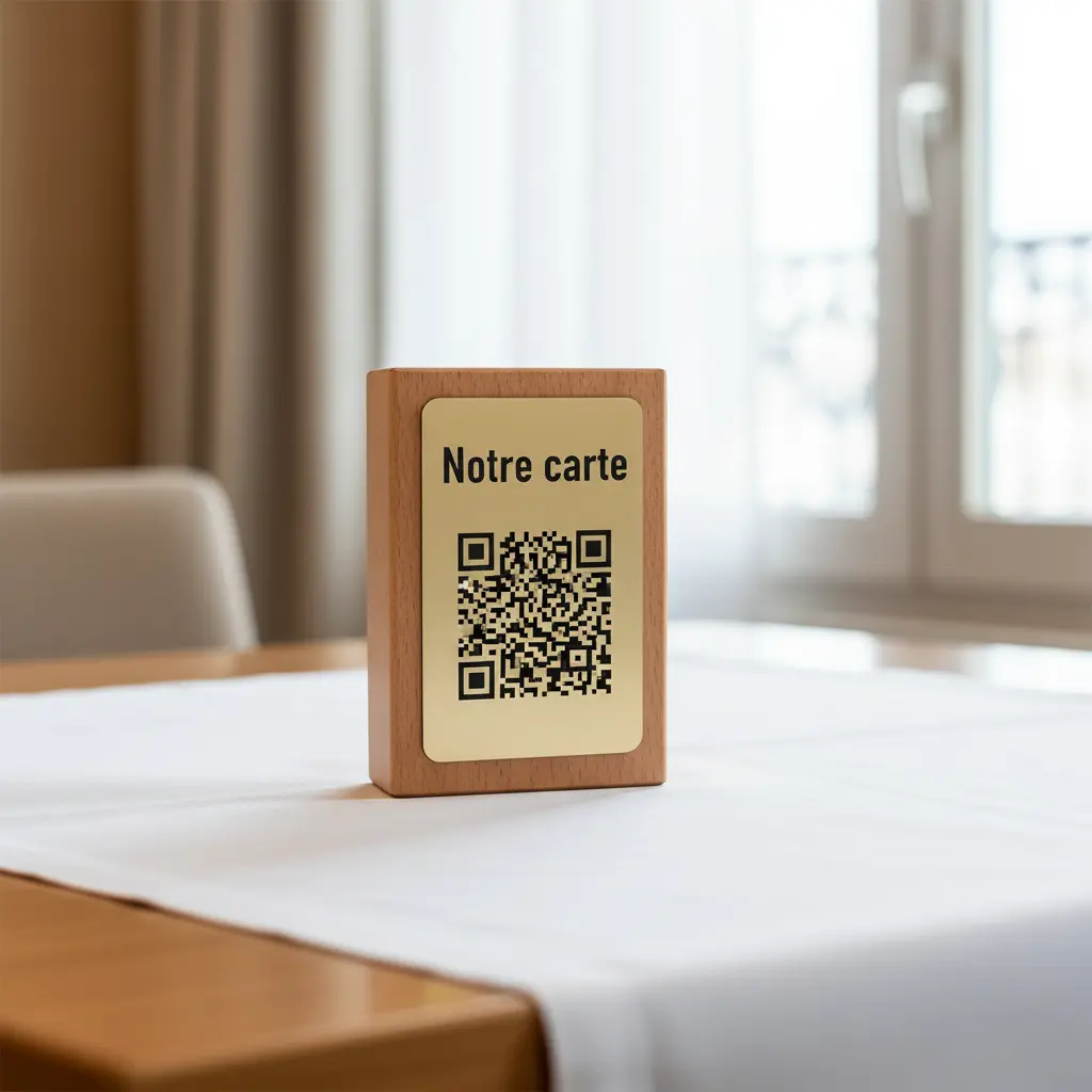 Totem Qr code Atelier MFK