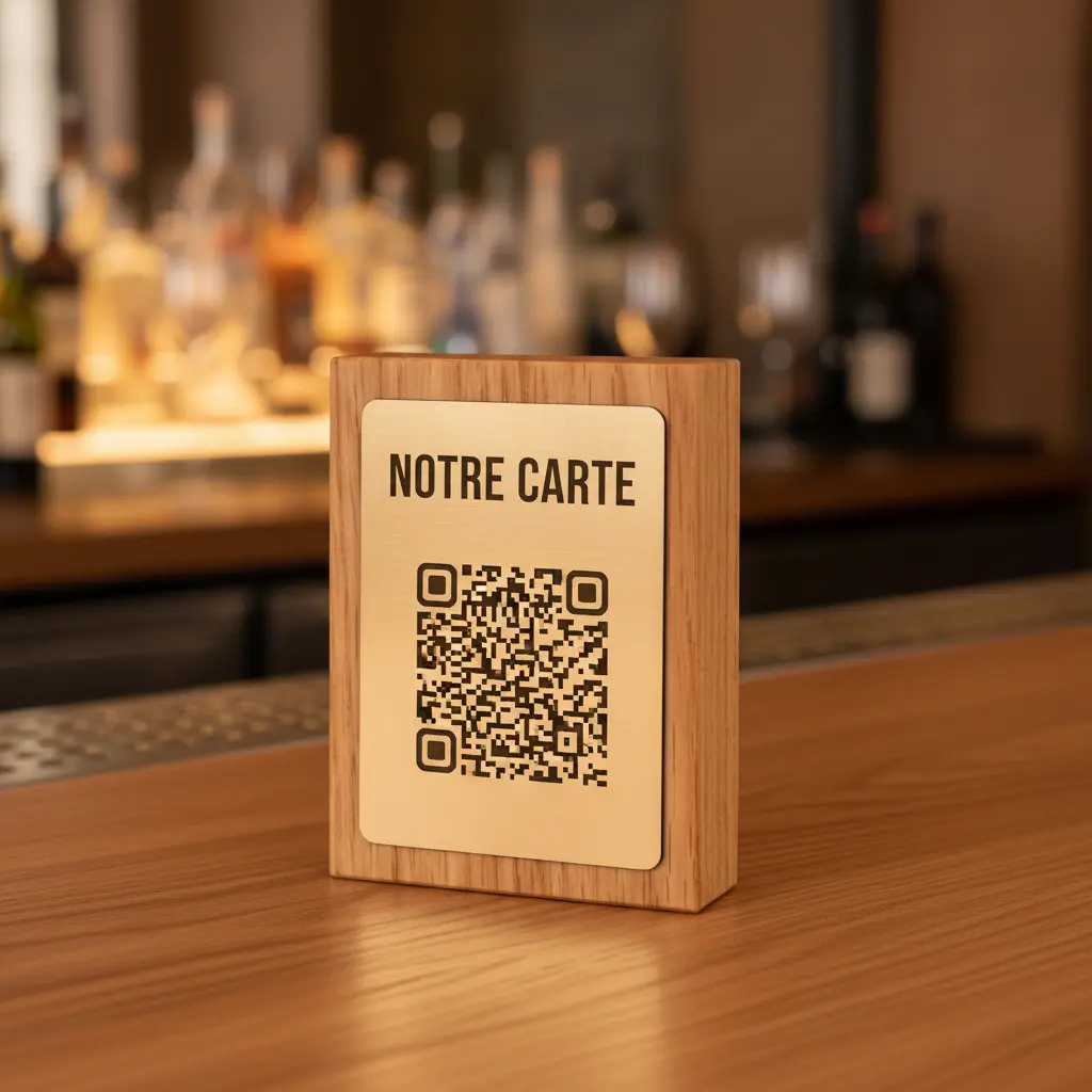 Totem Qr code Atelier MFK