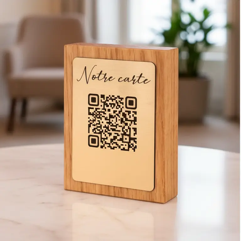 Totem Qr code Atelier MFK