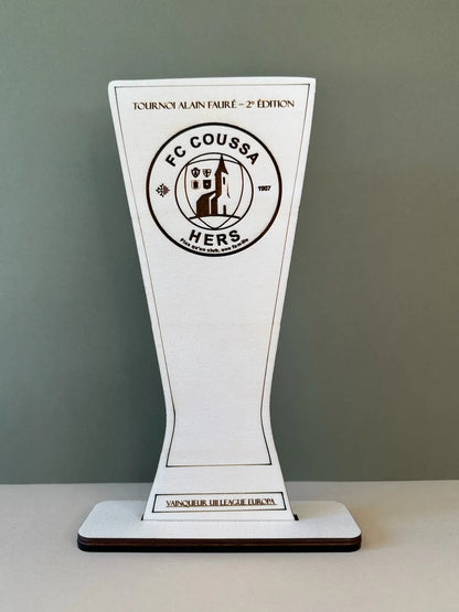 Trophée en bois personnalisé Atelier MFK