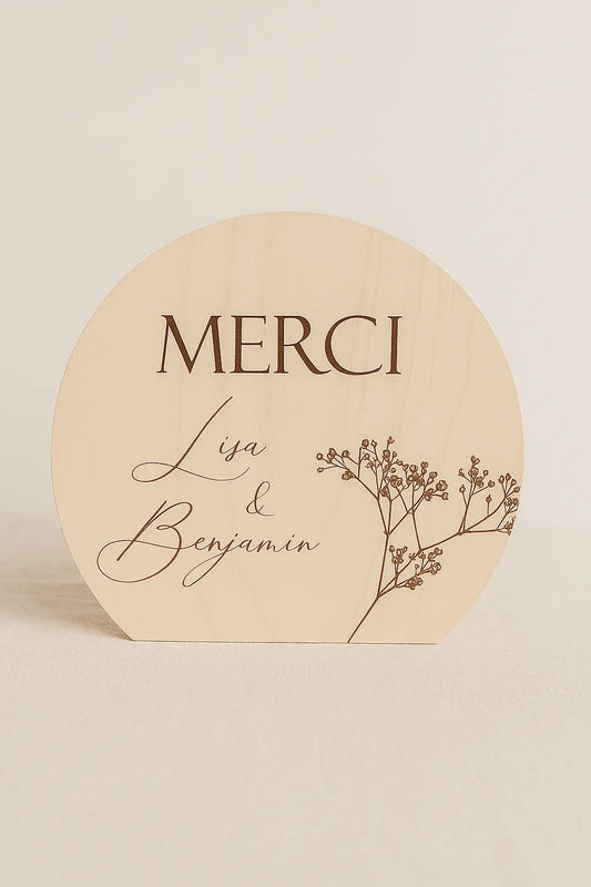 Urne personnalisée | Mariage Atelier MFK