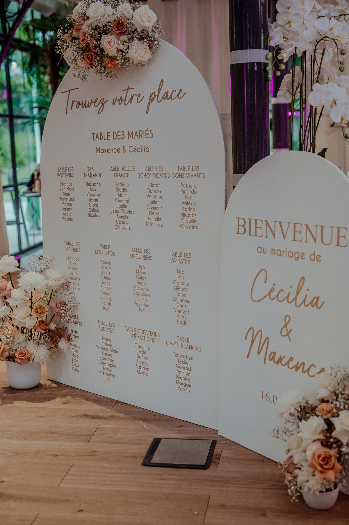 Vin d'honneur du mariage de Cécilia et Maxence
