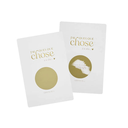 ZAKUW - Carte annonce à gratter - Veux tu être parrain ? ZAKUW