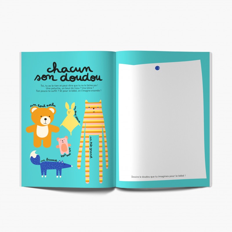 Livre à remplir Bientôt Grand Frère Bientôt Grande Sœur - pages intérieures