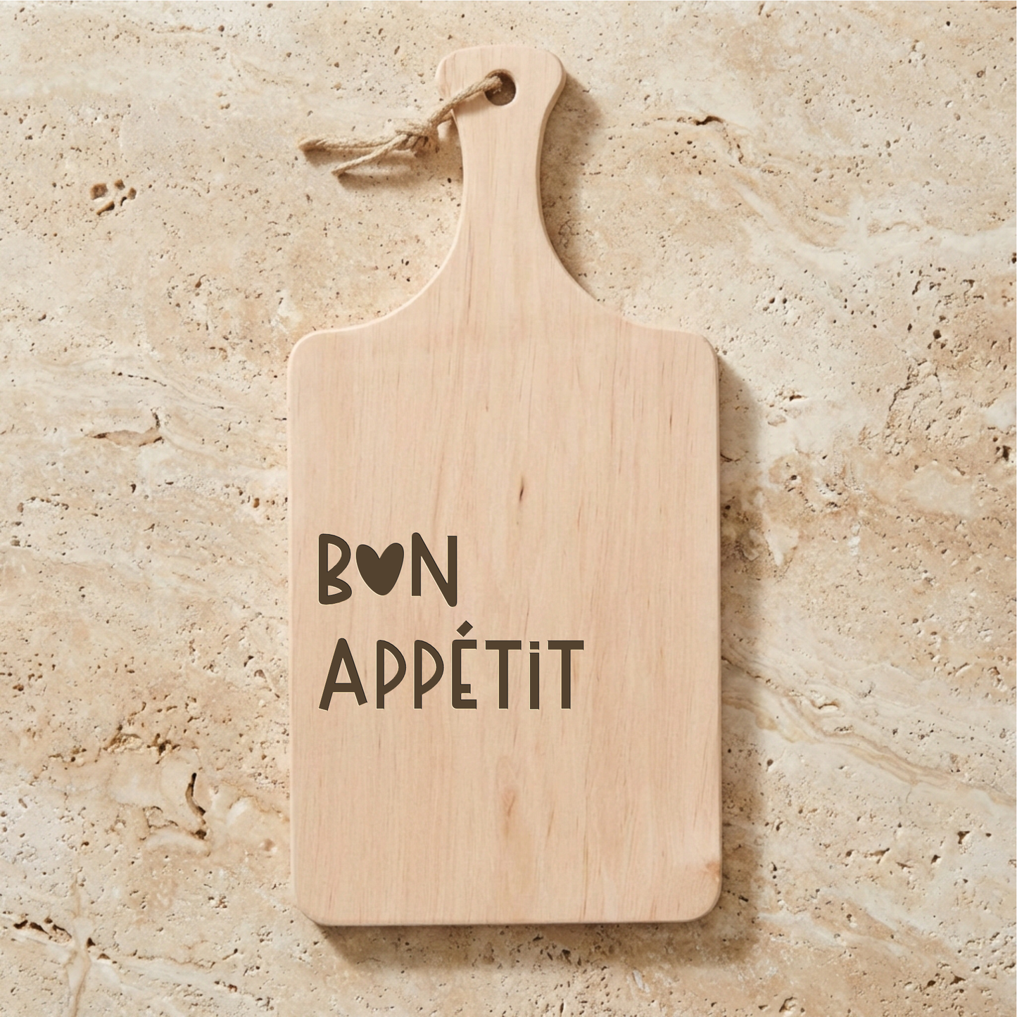 Planche à découper " BON APPETIT " Atelier MFK