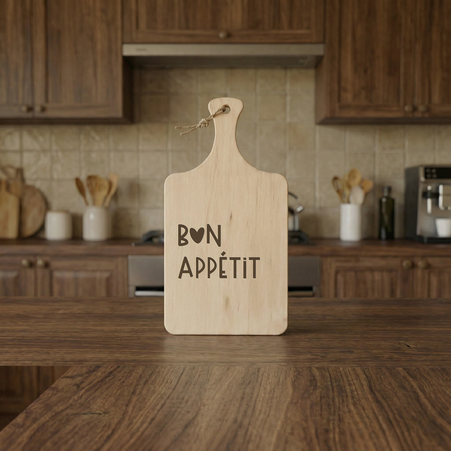 Planche à découper " BON APPETIT " Atelier MFK
