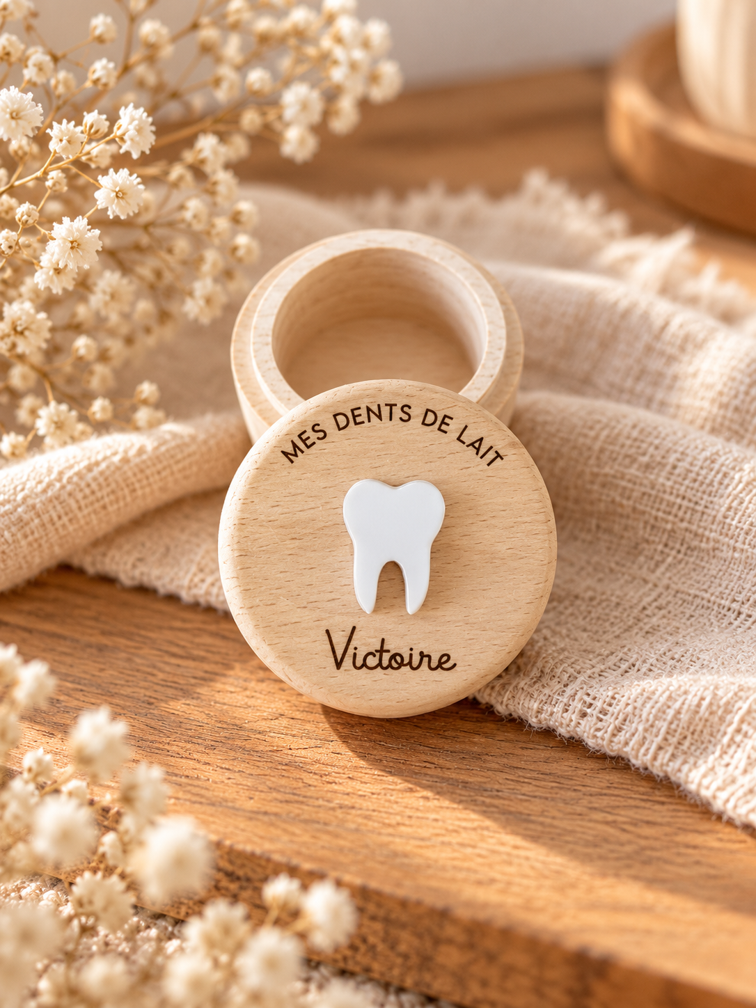 Boite à dents de lait personnalisée Atelier MFK