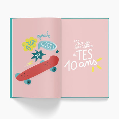 Cahier de Souvenirs Pour Ne Rien Oublier de Ton Enfance - pages intérieures