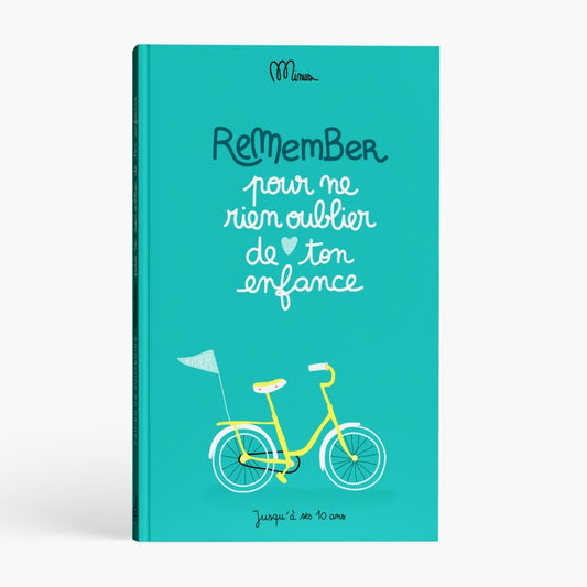 Cahier de Souvenirs Pour Ne Rien Oublier de Ton Enfance - Minus Éditions - couverture