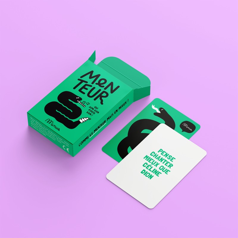 Mini Jeu Le Menteur - Minus Éditions - visuel 2