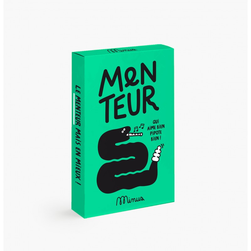 Mini Jeu Le Menteur - Minus Éditions - visuel 1
