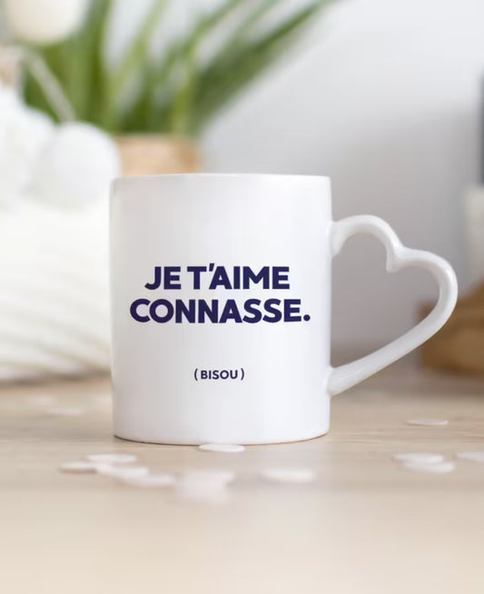 Mug Céramique "Je t'aime Connasse" Monsieur TSHIRT