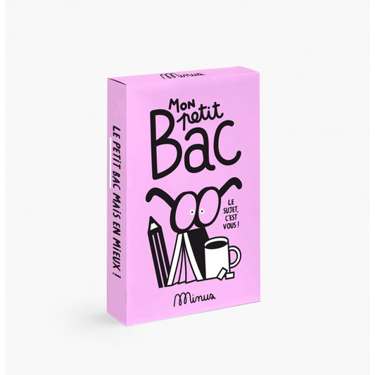 Mini Jeu Mon Petit Bac - Minus Éditions - visuel 1
