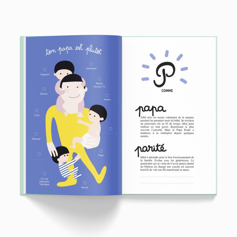 Cahier de Naissance Ta 1ère Année de A à Z - détail