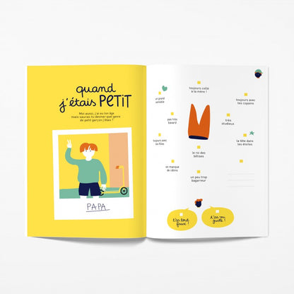Livre à remplir Tel Père Tel Fils - pages intérieures