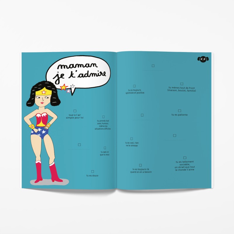 Livre à remplir Telle Mère Telle Fille - activités