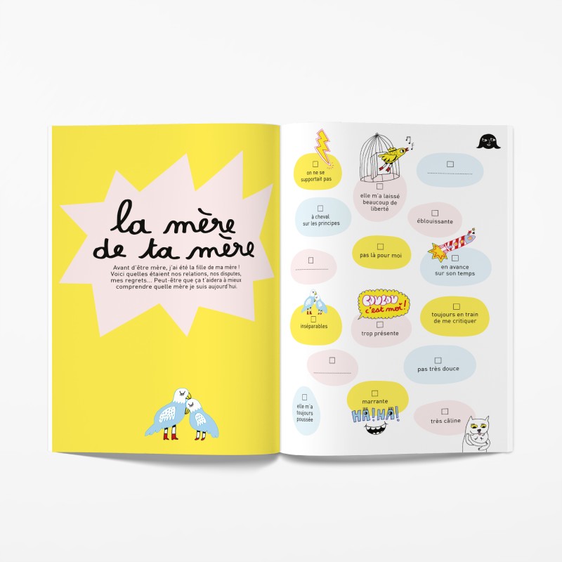 Livre à remplir Telle Mère Telle Fille - pages intérieures