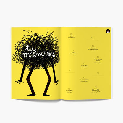 Livre à remplir Telle Mère Tel Fils - détail