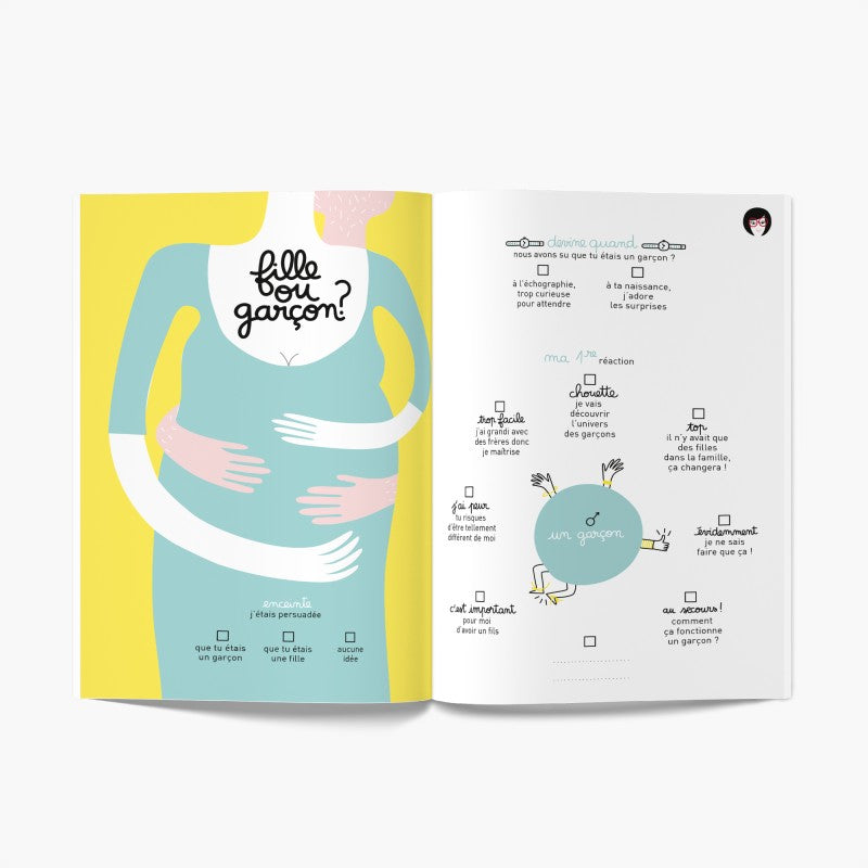 Livre à remplir Telle Mère Tel Fils - pages intérieures