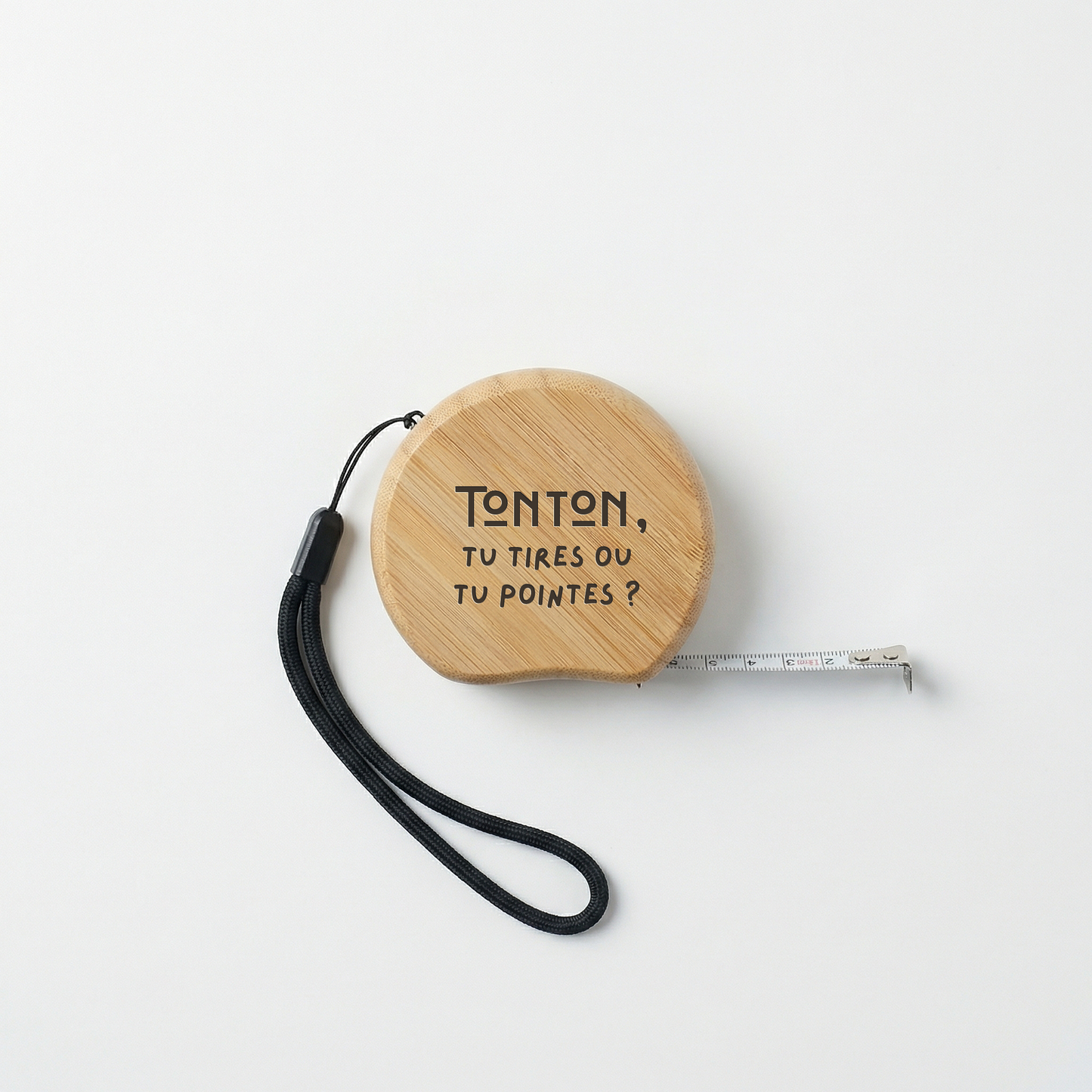 Mètre de pétanque en bois personnalisé Atelier MFK